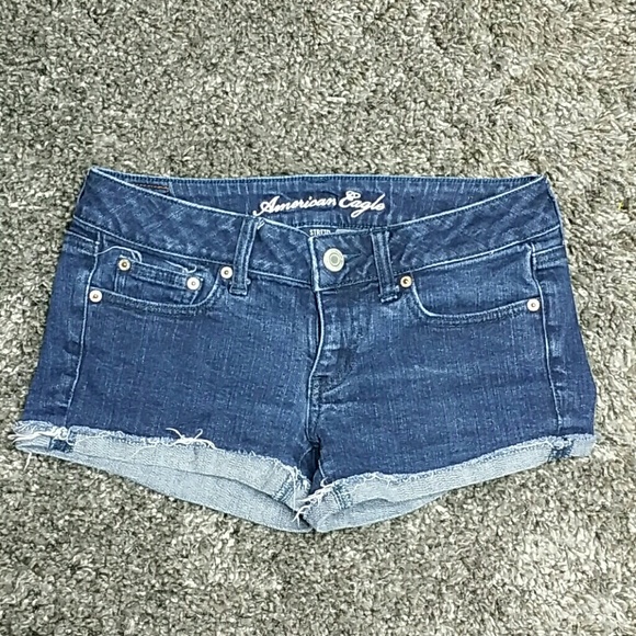 AMERICAN EAGLE JEAN SHORTS 6 - Picture 1 of 5
